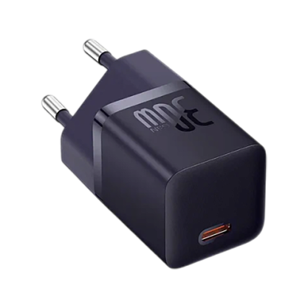 Зарядное устройство Baseus GaN5 Fast Charger (mini) 1C 30W EU фиолетовый