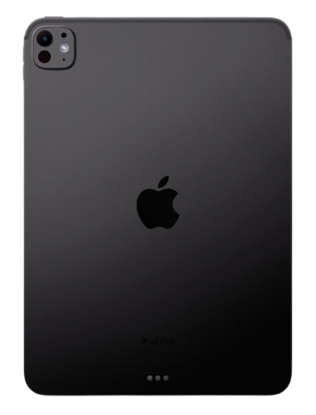 Apple iPad Pro 13 (2024) M4 256Gb Wi-Fi Space Black стандартное стекло