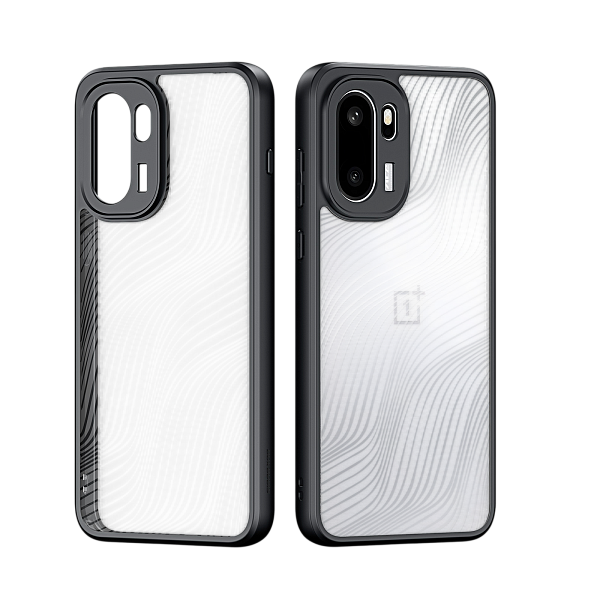 Чехол противоударный для OnePlus 15R/Ace 6/Ace 6T, Dux Ducis, Aimo Series Case, с черными рамками