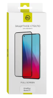 Стекло защитное для OnePlus Nord 2T Full Screen tempered glass FULL GLUE (на подложке) черный