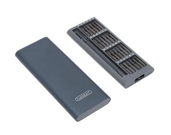 Отвертка с битами Earldom ET-T01, 24 предмета, Black