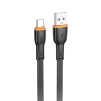 Кабель Borofone BX118 Esplendido USB to Type-C, 3A, 1м черный