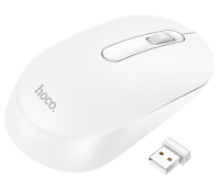 Мышь Hoco GM14 Platinum 2.4G Business Wireless Mouse White