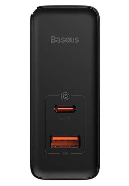 СЗУ Baseus GaN5 Pro (CCGAN100E5), 5000mA, 100Вт, QC3.0, PD3.0 + кабель Type-C 1.0м 100W черный
