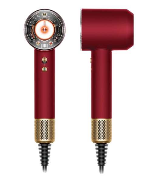 Фен Dyson Supersonic Nural HD16 Red Velvet/Gold с кейсом