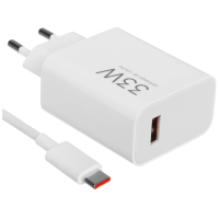 Сетевое зарядное устройство Xiaomi 33W Combo (TypeA) Global (MDY-16-EF) White