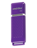 USB-накопитель 8Gb SmartBuy Quartz series, USB 2.0, фиолетовый