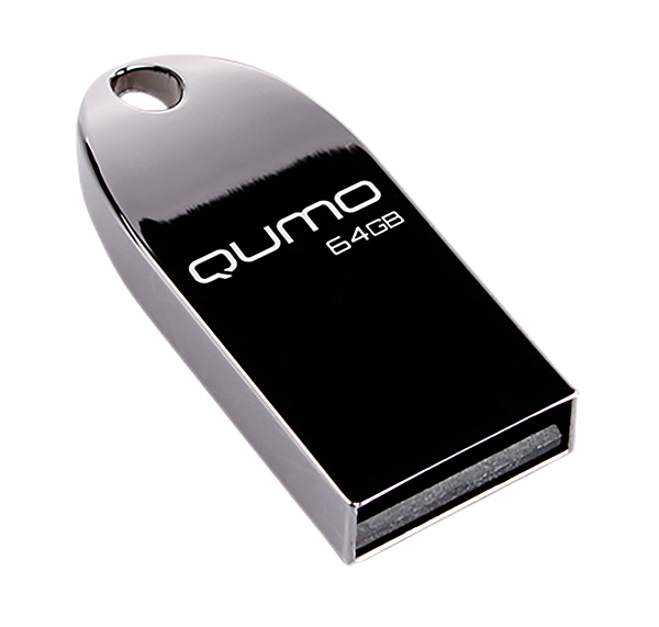 USB-накопитель QUMO Cosmos 64GB Silver