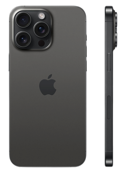 Apple iPhone 15 Pro Max 256ГБ Black Titanium (Черный титан)  Sim+eSim