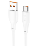 Кабель HOCO X93 Force USB - Type-C 3А, PD 27Вт, 1.0м белый