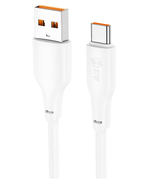 Кабель HOCO X93 Force USB - Type-C 3А, PD 27Вт, 1.0м белый