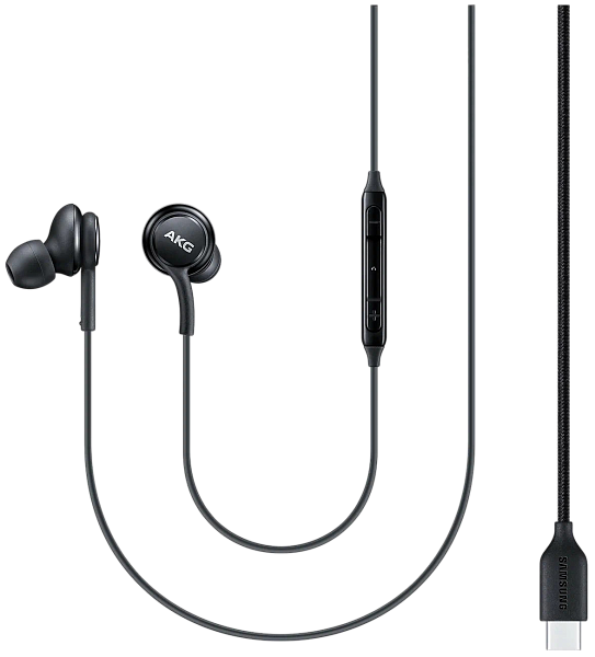Наушники Samsung Type-C Earphones EO-IC100 BY AKG Black