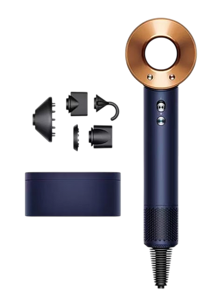 Фен Dyson Supersonic HD08 Prussian Blue/Copper с кейсом