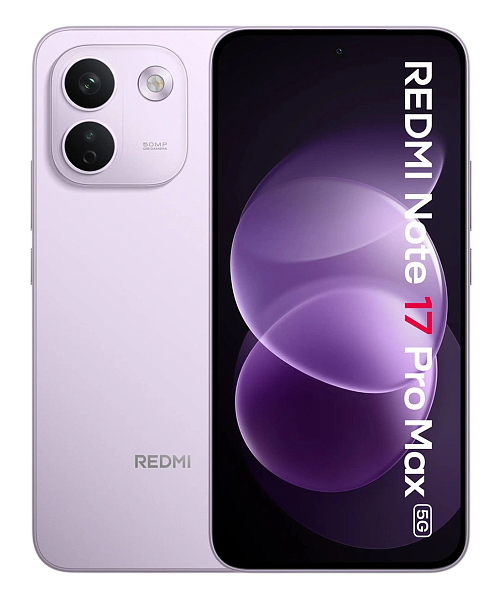 Xiaomi Redmi Note 17 Pro Max 5G 8/512Gb Purple (Global) Sim+eSim
