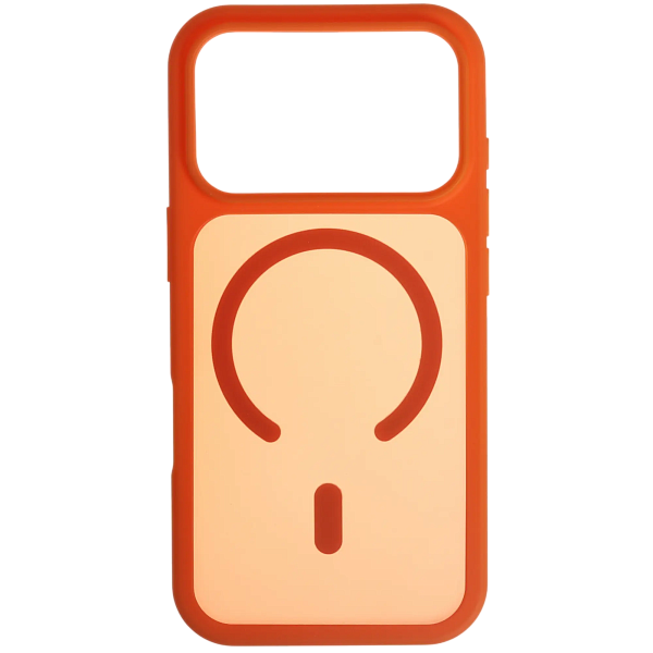 Чехол для iPhone 17 Pro, STYLISH CASE ультратонкий 1,5 мм с MagSafe, оранжевый