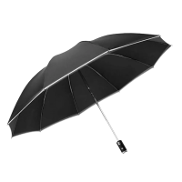 Зонт Zuodu Automatic Umbrella Led черный
