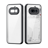 Чехол для Nothing Phone 4a, Dux Ducis, серия Aimo Series, прозрачный с черными рамками
