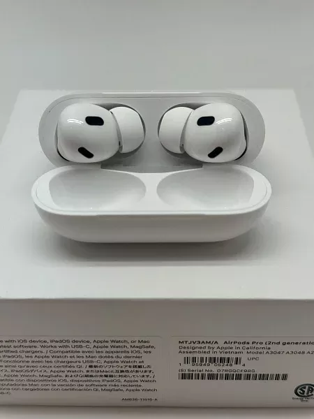 Беспроводные наушники Apple AirPods Pro (2nd gen) MagSafe Case USB-C White (Белый) MTJV3