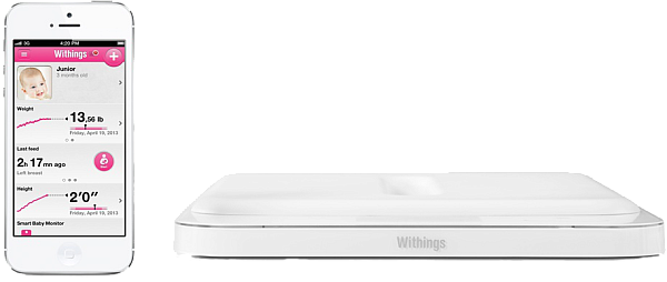 Электронные весы детские Withings Smart Baby Scale WS-40