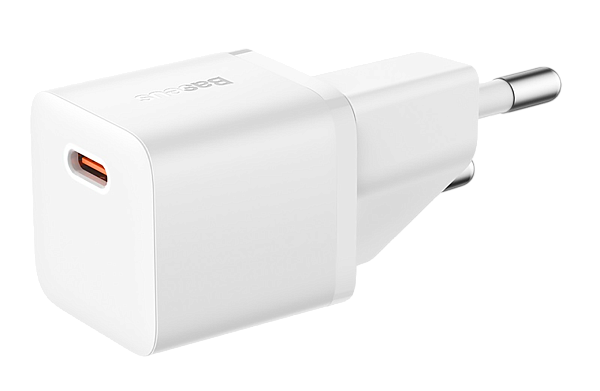Зарядное устройство Baseus GaN5 Fast Charger (mini) 1C 20W EU белый