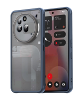 Чехол для Nothing Phone (3a) Pro Caseport, усиленный с матовой прозрачной крышкой, синий