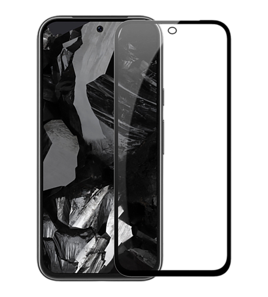 Стекло защитное для Google Pixel 8a G-Rhino черное