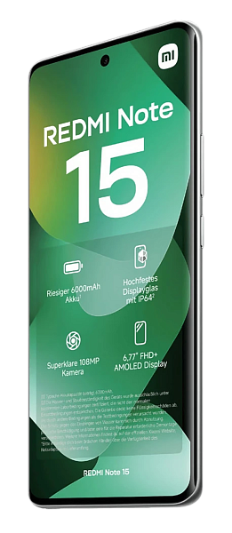 Xiaomi Redmi Note 15 4G 8/256Gb Forest Green (Зеленый) (Global) Dual nano Sim