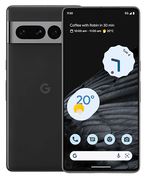 Google Pixel 7 Pro 12/128Gb Obsidian (Черный) (USA) Sim+eSim