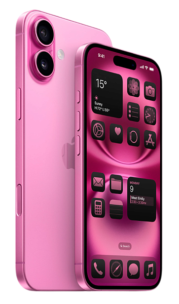 Apple iPhone 16 Plus 256ГБ Pink (Розовый) (A3290) Sim+ eSim