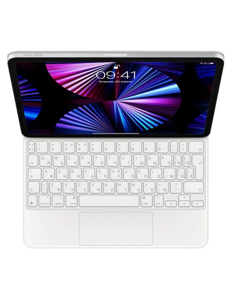 Клавиатура Apple Magic Keyboard для iPad Pro 11 (2022)/ Air (2022) White русская гравировка
