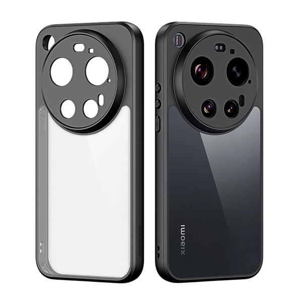 Защитный чехол для Xiaomi 17 Ultra Dux Ducis, серия Aimo Series, прозрачный/черный