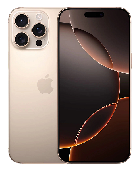 Apple iPhone 16 Pro Max 256ГБ Desert Titanium (Пустынный титан)  Sim+eSim