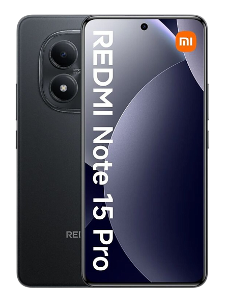 Xiaomi Redmi Note 15 Pro 4G 12/256Gb Black (Черный) (Global) Dual nano Sim
