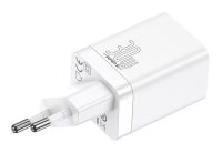 Зарядное устройство Baseus Super Si Pro Quick Charger C+U 30W белый (CCSUPP-E02)