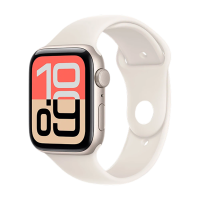 Apple Watch SE 3 (2025) GPS 40mm Aluminum Case with Starlight/Starlight Sport Band S/M (MEH34) Apple Watch SE 3 (2025) GPS 40mm Aluminum Case with Starlight/Starlight Sport Band S/M (MEH34)