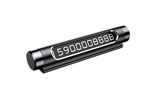 Автовизитка Baseus, Temporary, черный