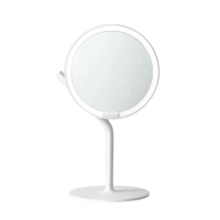 Зеркало косметическое Xiaomi AMIRO Mini 2 Desk Makeup Mirror Pink AML117 White
