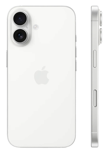 Apple iPhone 16 128ГБ White (Белый) (A3286) Sim+ eSim