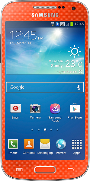 Samsung Galaxy S4 mini Duos GT-I9192 orange