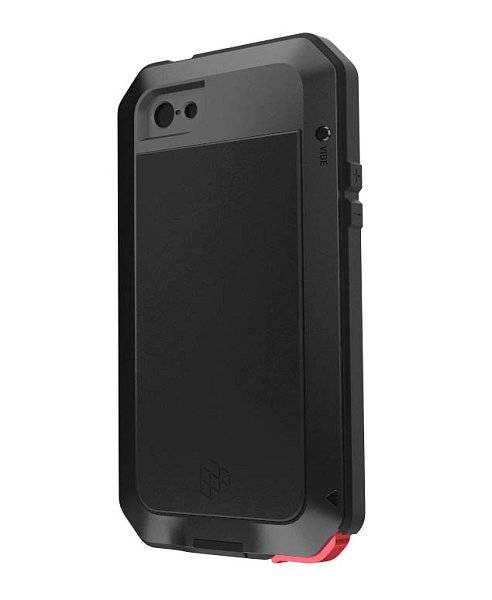 Чехол для iPhone 5/5SLunaTik TakTik Extreme black/Red