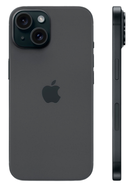 Apple iPhone 15 256ГБ Black (Черный)  Sim+eSim