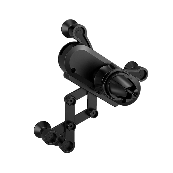 Автомобильный держатель Borofone BH19 Eddie в воздуховод Black