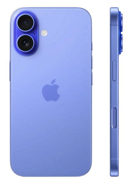 Apple iPhone 16 256ГБ Ultramarine (Синий)  eSim