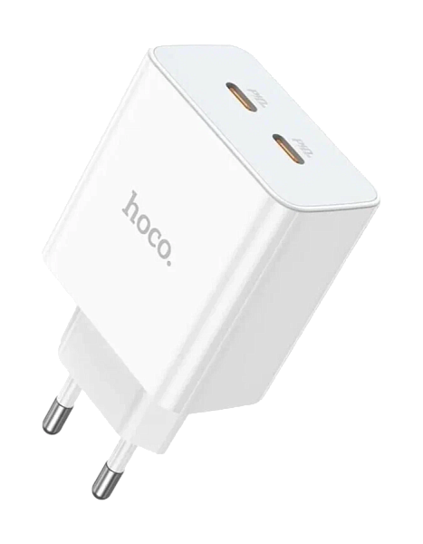 Сетевое зарядное устройство Hoco C108A PD35W White
