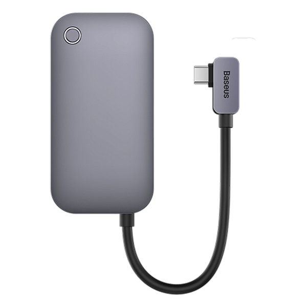 Хаб Baseus PADJOY 4-Port (Type-C to HDMI*1+USB 3.0*1+Type-C PD&Data*1+3.5mm*1) WKWJ000013