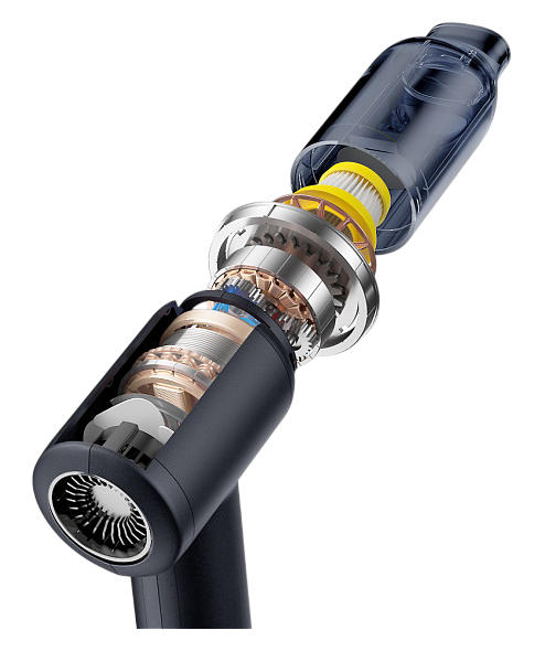 Автомобильный пылесос Baseus AT Car Vacuum Cleaner (C30476600121-00) черный