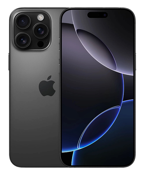 Apple iPhone 16 Pro Max 512ГБ Black Titanium (Черный титан)  2Sim