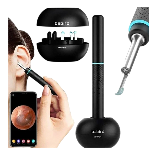 Умная ушная палочка Xiaomi Bebird Smart Visual Spoon Stick M9S Black