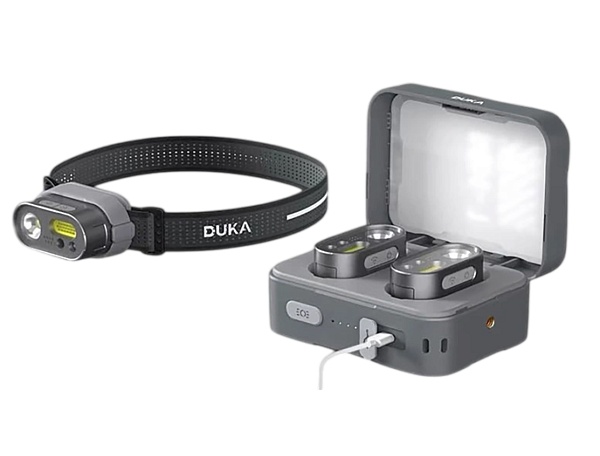 Фонарь налобный Xiaomi DUKA/AtuMan MH1 Intelligent Multifunctional Headlights Set 2 шт. Black