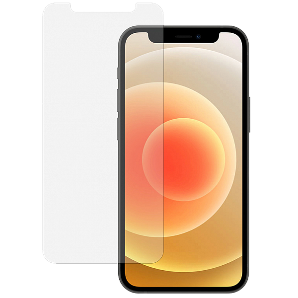 Стекло защитное для Apple iPhone 12 mini Hardiz Premium Full Screen Cover (2.5D) черное